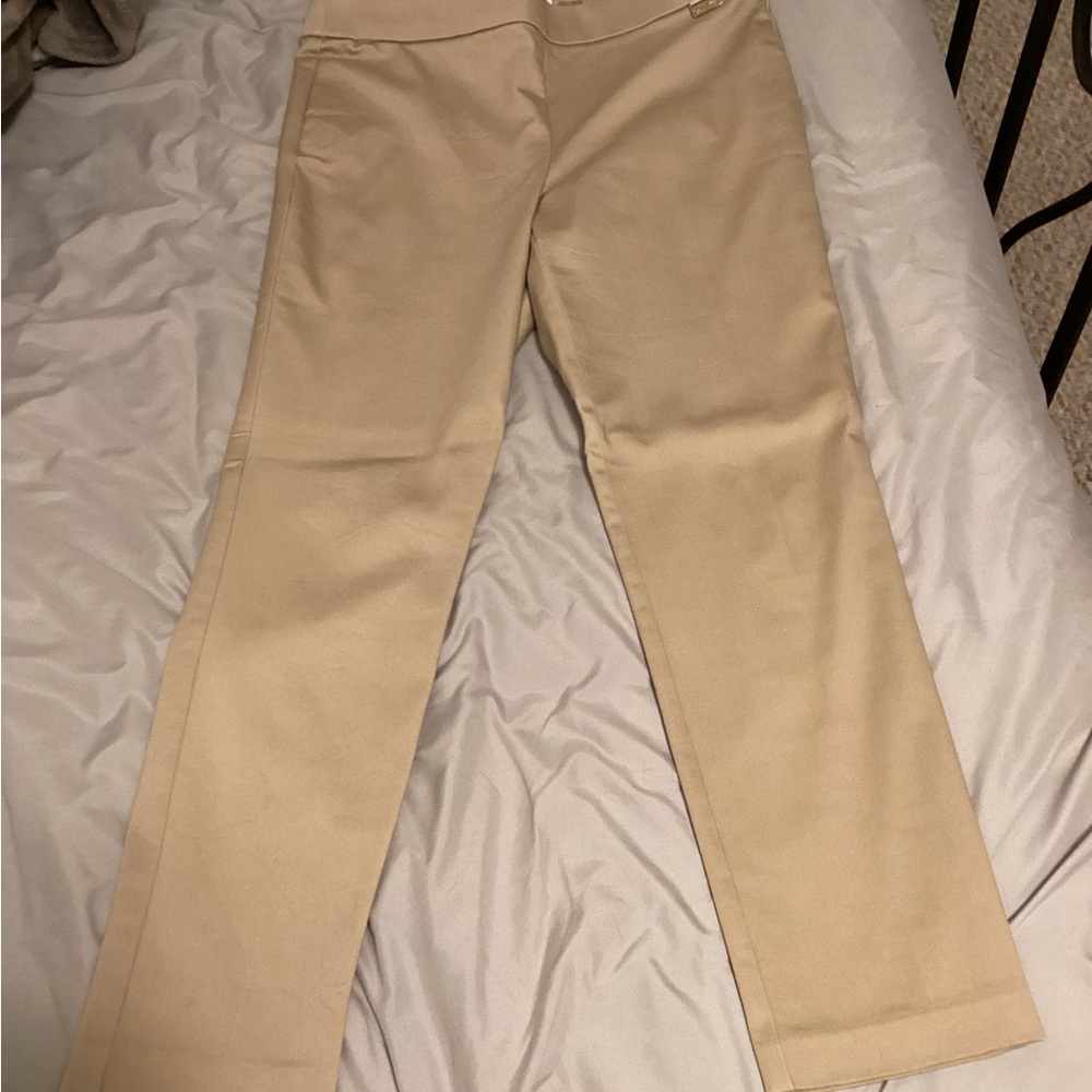 Calvin Klein size L Beige Trousers Pants